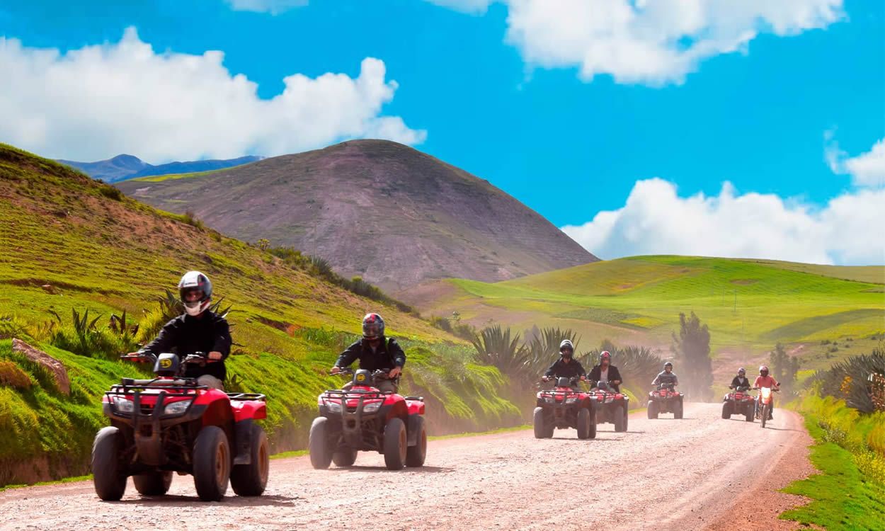 From urubamba: ATVs Tour Adventure Maras, Moray & Salt Mines